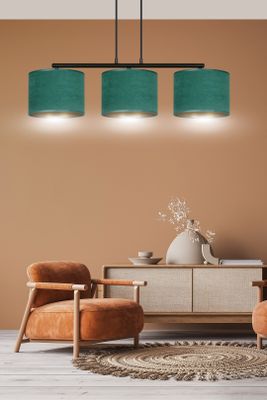 Emibig Lighting Taklampa HILDE 3 BL GRÃ–N