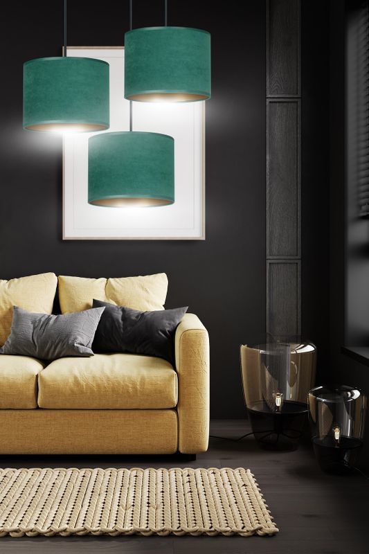 Emibig Lighting Taklampa HILDE 3 BL PREMIUM GRÃ–N
