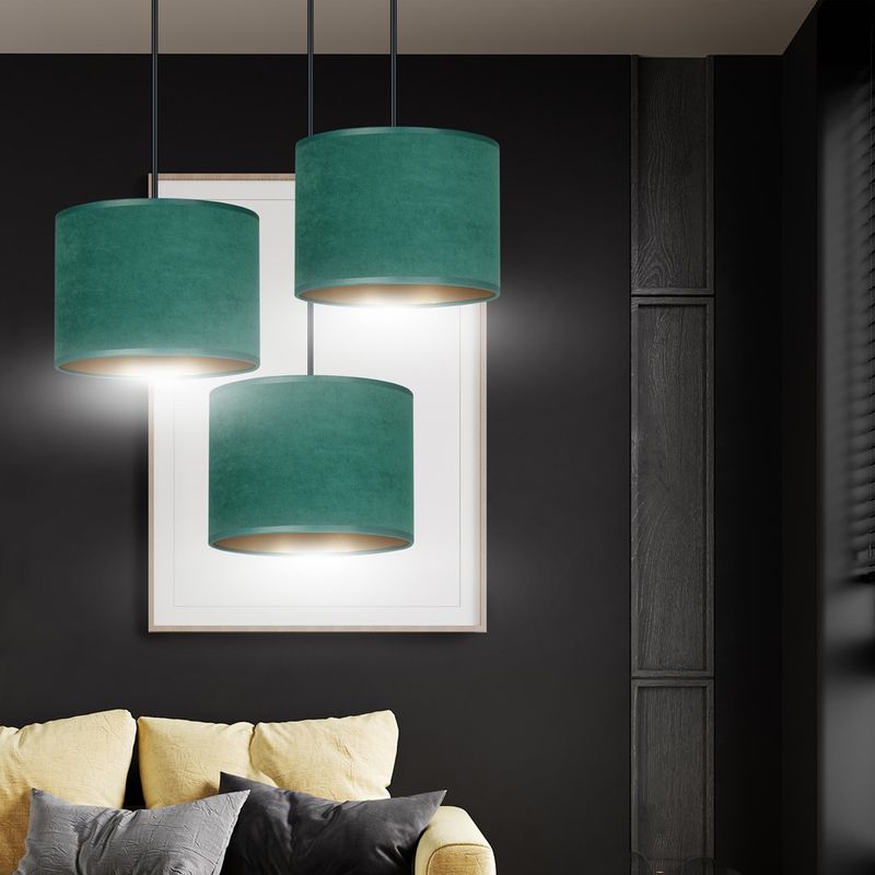Emibig Lighting Taklampa HILDE 3 BL PREMIUM GRÃ–N