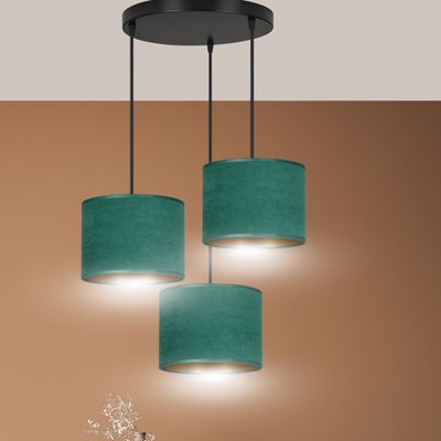 Emibig Lighting Taklampa HILDE 3 BL PREMIUM GRÃ–N