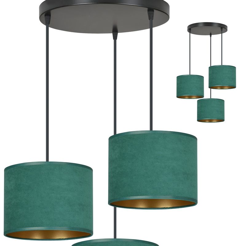 Emibig Lighting Taklampa HILDE 3 BL PREMIUM GRÃ–N