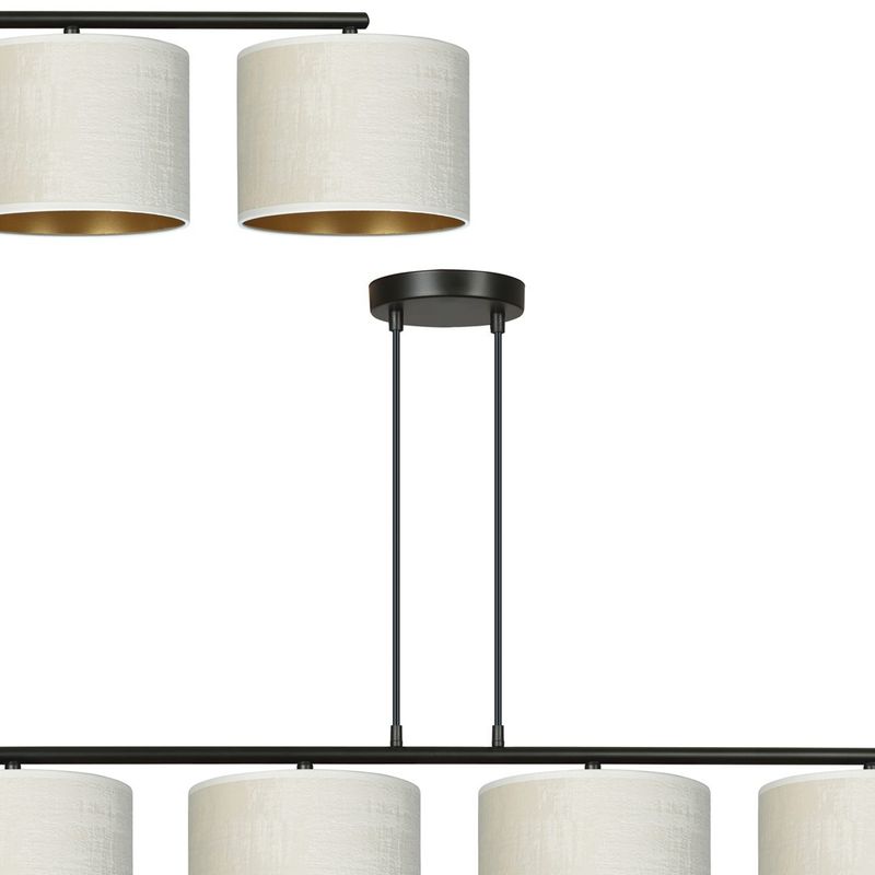 Emibig Lighting Taklampa HILDE 4 BL VIT