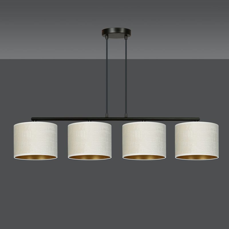 Emibig Lighting Taklampa HILDE 4 BL VIT