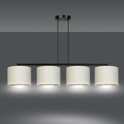 Emibig Lighting Taklampa HILDE 4 BL VIT