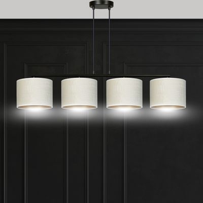 Emibig Lighting Taklampa HILDE 4 BL VIT