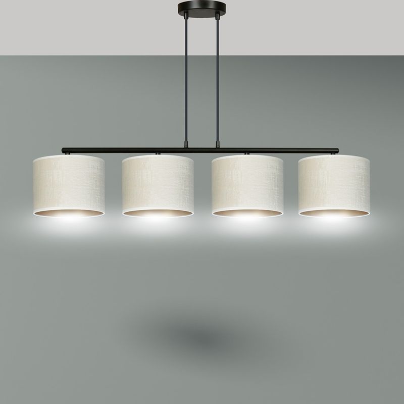 Emibig Lighting Taklampa HILDE 4 BL VIT