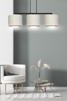 Emibig Lighting Taklampa HILDE 3 BL VIT