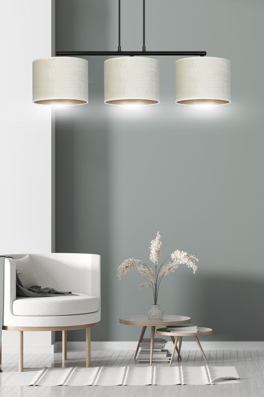 Emibig Lighting Taklampa HILDE 3 BL VIT