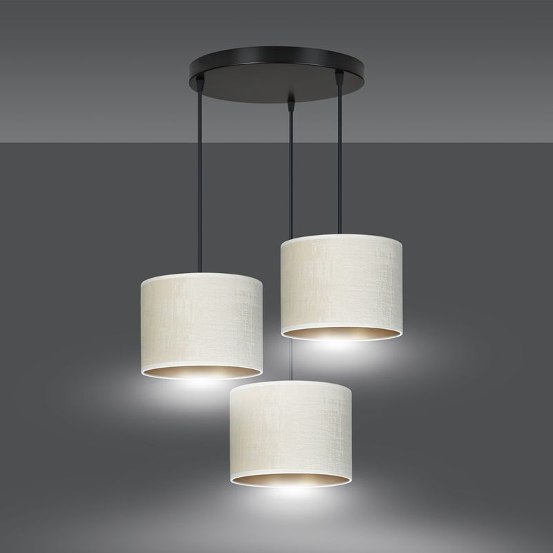 Emibig Lighting Taklampa HILDE 3 BL PREMIUM VIT