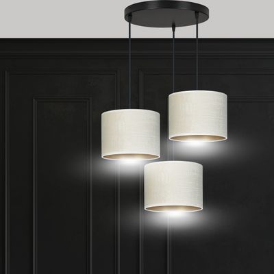 Emibig Lighting Taklampa HILDE 3 BL PREMIUM VIT