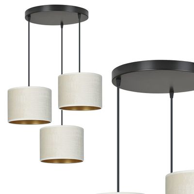 Emibig Lighting Taklampa HILDE 3 BL PREMIUM VIT