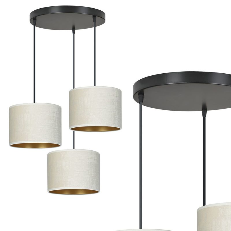 Emibig Lighting Taklampa HILDE 3 BL PREMIUM VIT