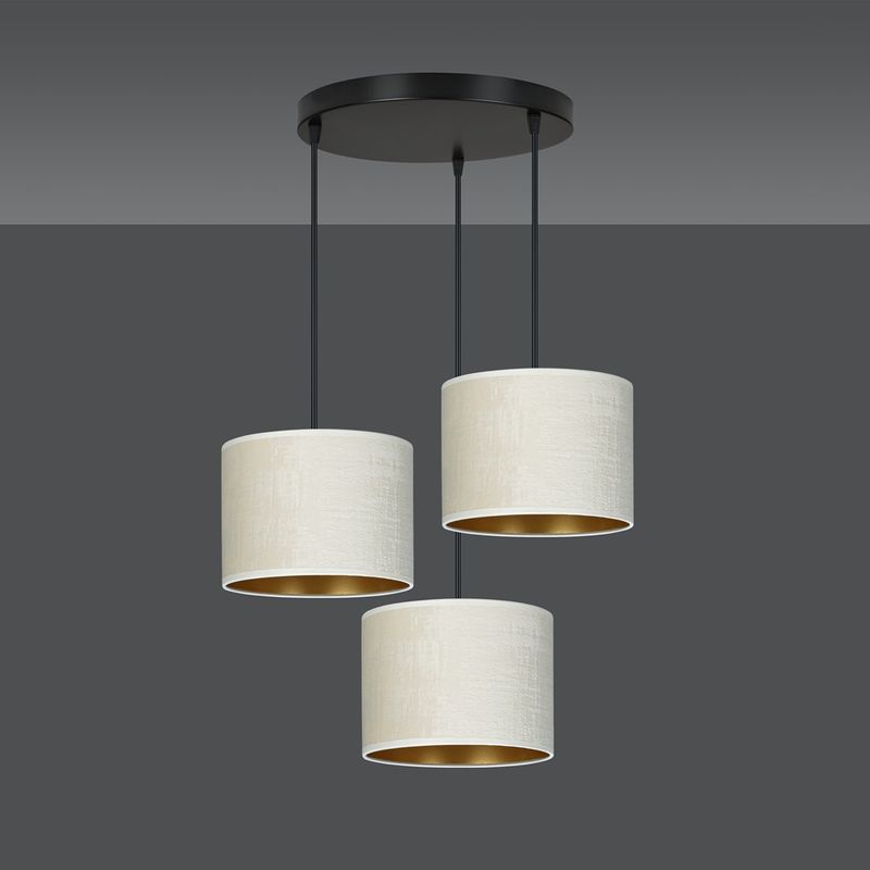 Emibig Lighting Taklampa HILDE 3 BL PREMIUM VIT