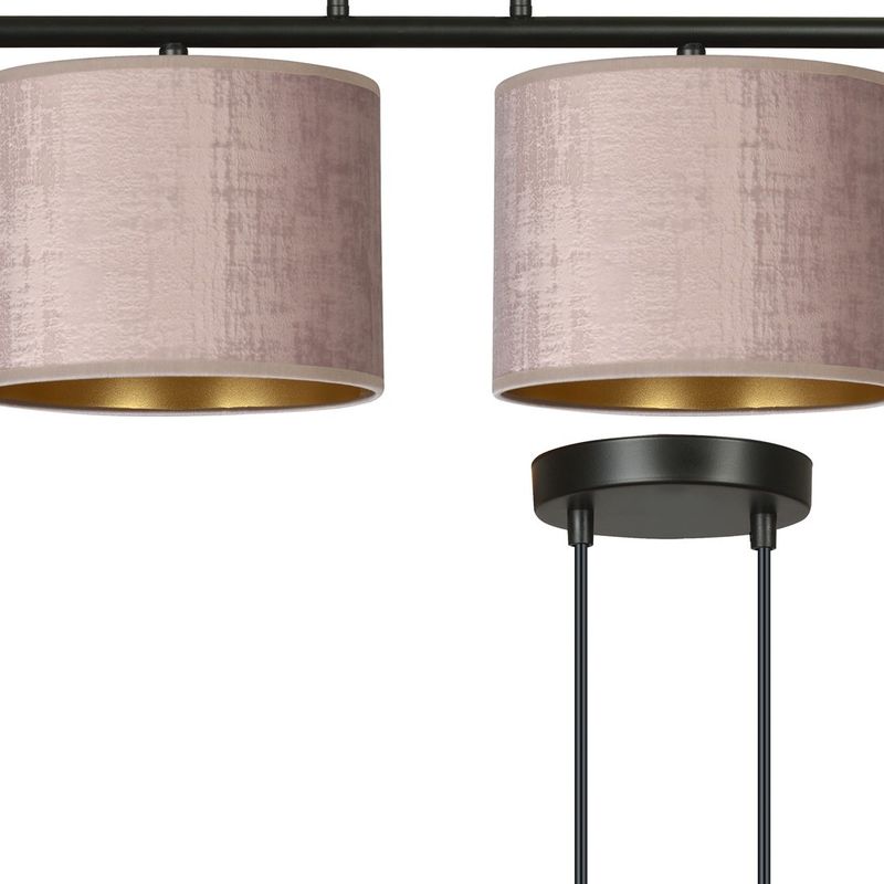Emibig Lighting Taklampa HILDE 4 BL ROSA