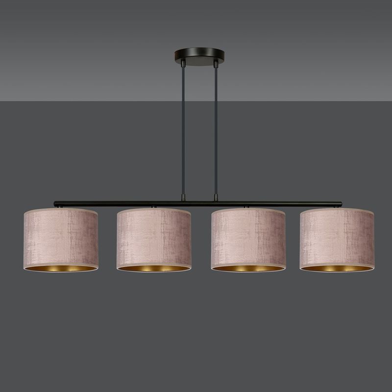 Emibig Lighting Taklampa HILDE 4 BL ROSA