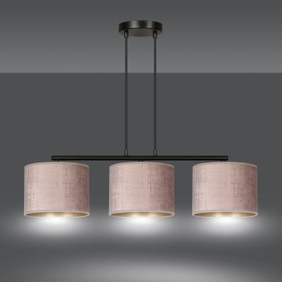 Emibig Lighting Taklampa HILDE 3 BL ROSA