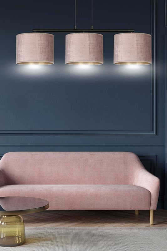 Emibig Lighting Taklampa HILDE 3 BL ROSA
