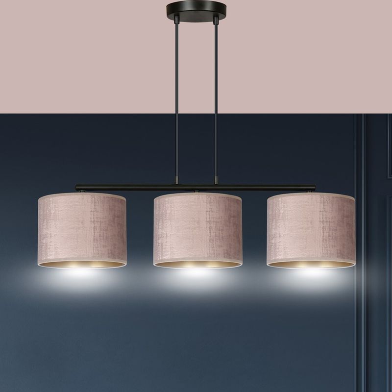 Emibig Lighting Taklampa HILDE 3 BL ROSA
