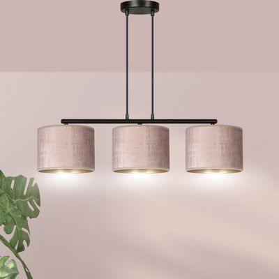 Emibig Lighting Taklampa HILDE 3 BL ROSA