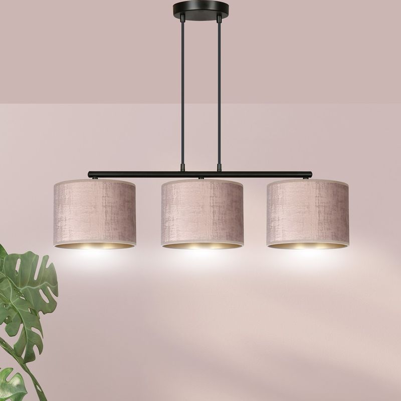Emibig Lighting Taklampa HILDE 3 BL ROSA