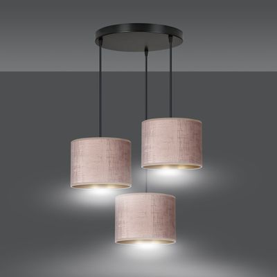 Emibig Lighting Taklampa HILDE 3 BL PREMIUM ROS