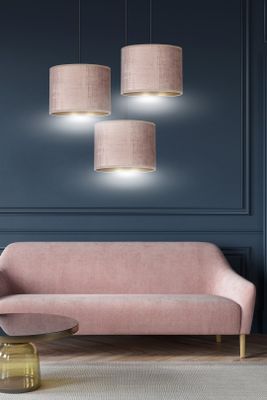 Emibig Lighting Taklampa HILDE 3 BL PREMIUM ROS