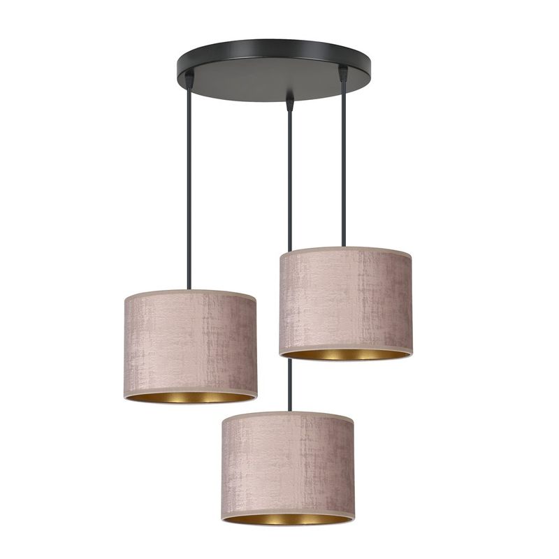 Emibig Lighting Taklampa HILDE 3 BL PREMIUM ROS