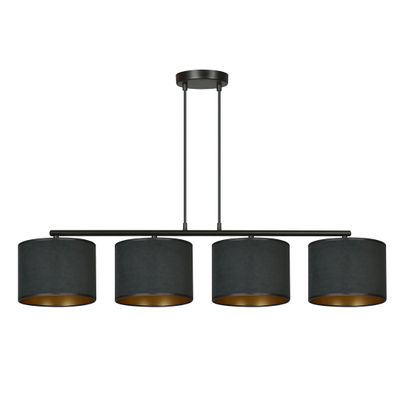 Emibig Lighting Taklampa HILDE 4 BL SVART