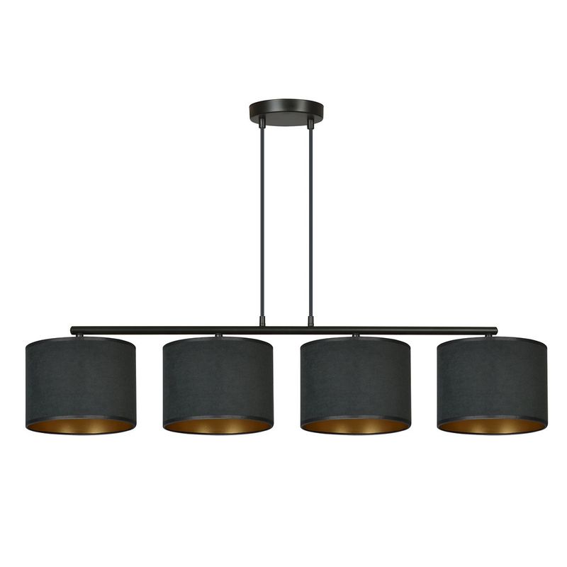 Emibig Lighting Taklampa HILDE 4 BL SVART