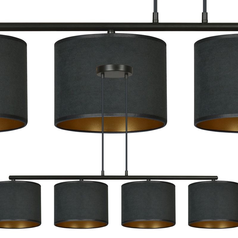 Emibig Lighting Taklampa HILDE 4 BL SVART