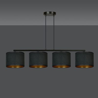 Emibig Lighting Taklampa HILDE 4 BL SVART