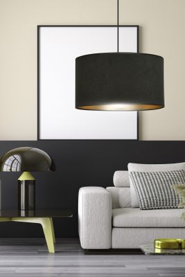 Emibig Lighting Taklampa HILDE 1 BL SVART