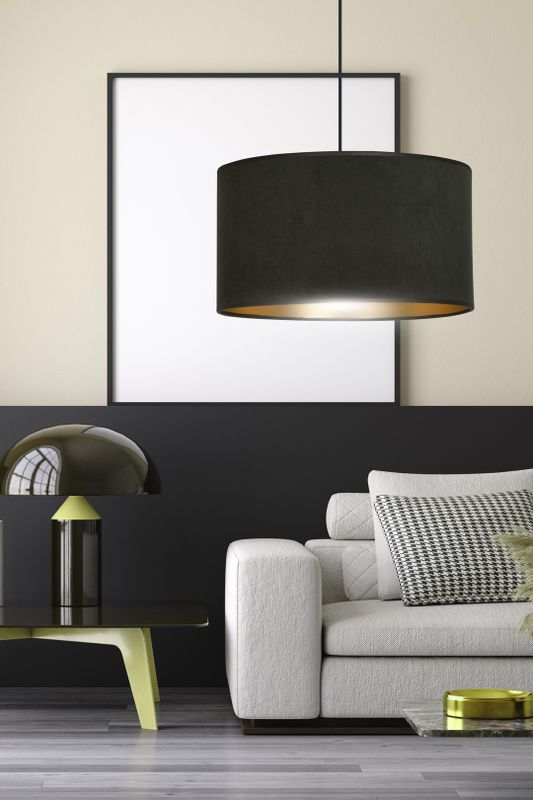Emibig Lighting Taklampa HILDE 1 BL SVART