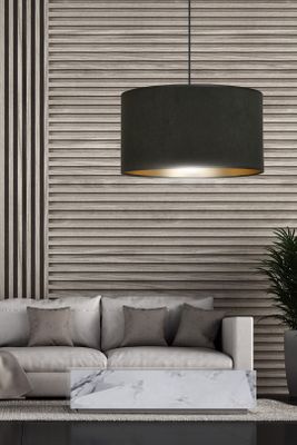 Emibig Lighting Taklampa HILDE 1 BL SVART