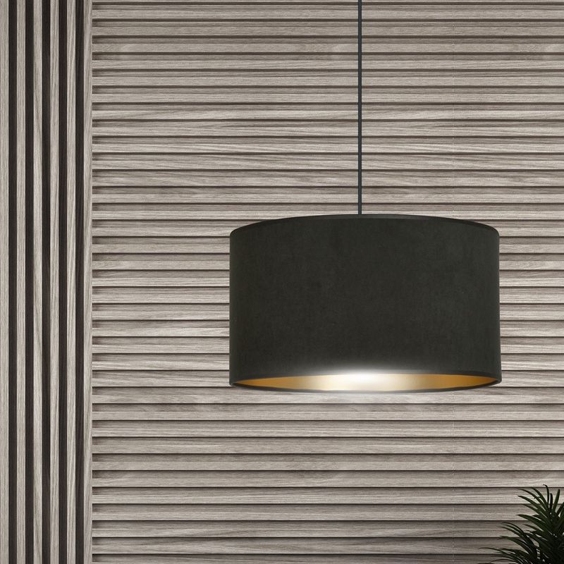 Emibig Lighting Taklampa HILDE 1 BL SVART
