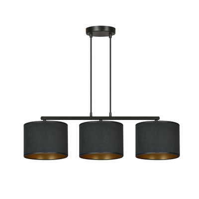 Emibig Lighting Taklampa HILDE 3 BL SVART