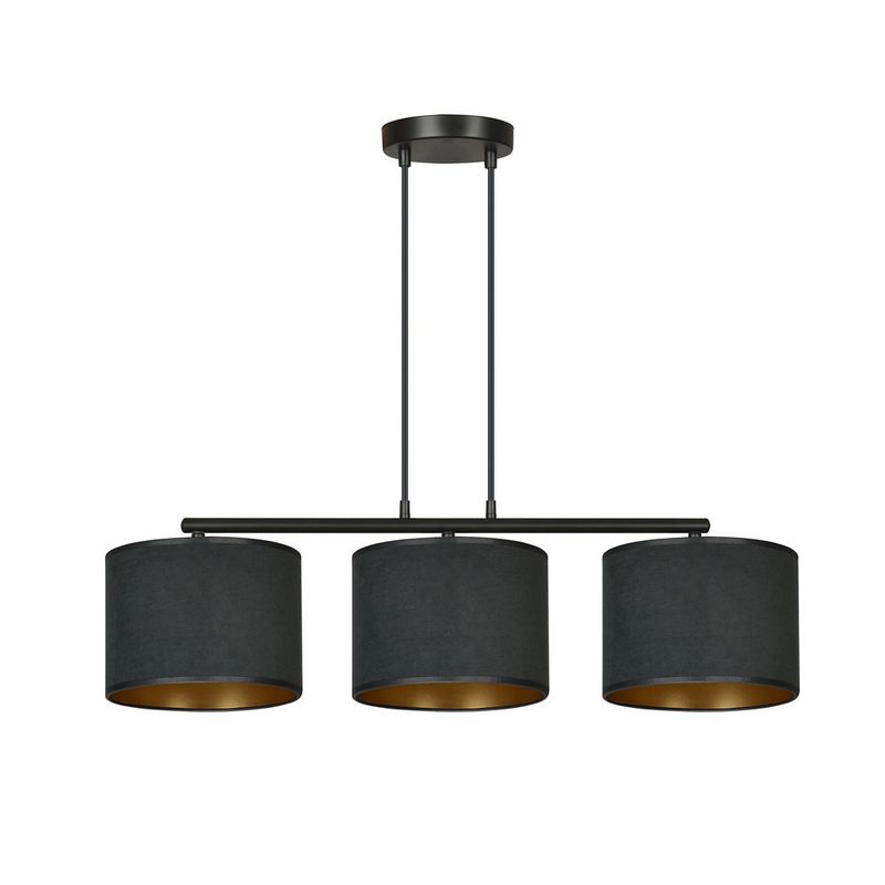 Emibig Lighting Taklampa HILDE 3 BL SVART
