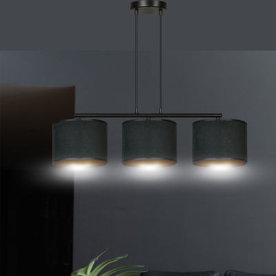 Emibig Lighting Taklampa HILDE 3 BL SVART