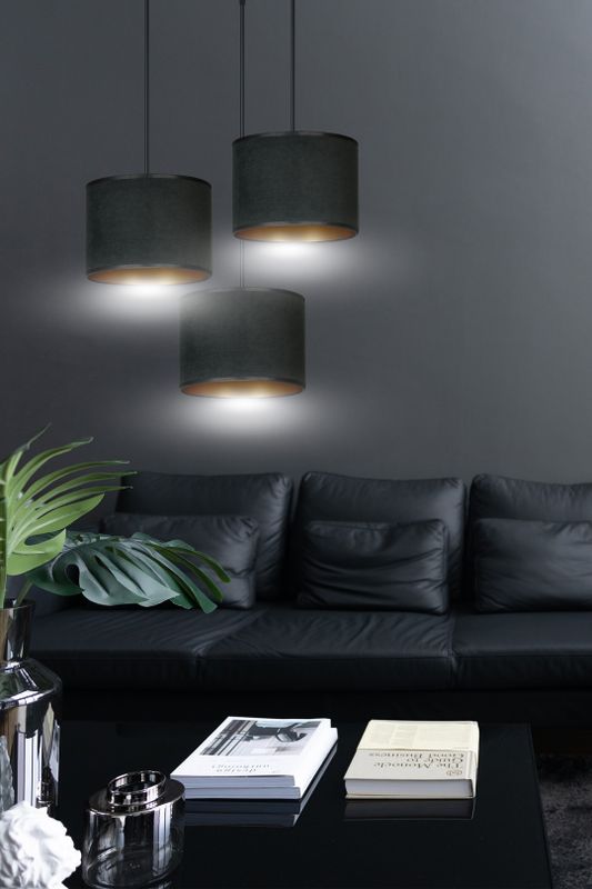 Emibig Lighting Taklampa HILDE 3 BL PREMIUM SVART