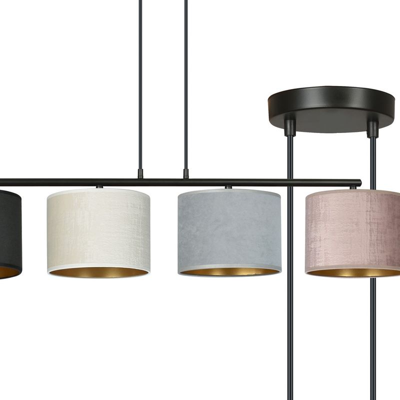 Emibig Lighting Taklampa HILDE 4 BL MIX