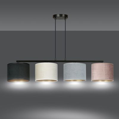 Emibig Lighting Taklampa HILDE 4 BL MIX