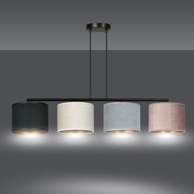 Emibig Lighting Taklampa HILDE 4 BL MIX