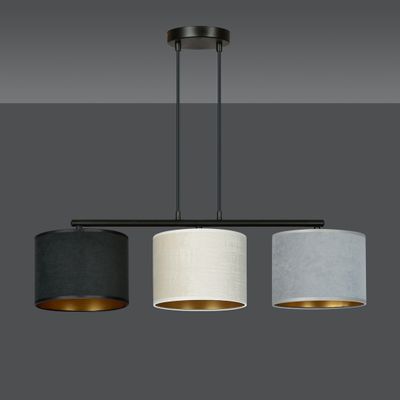 Emibig Lighting Taklampa HILDE 3 BL MIX