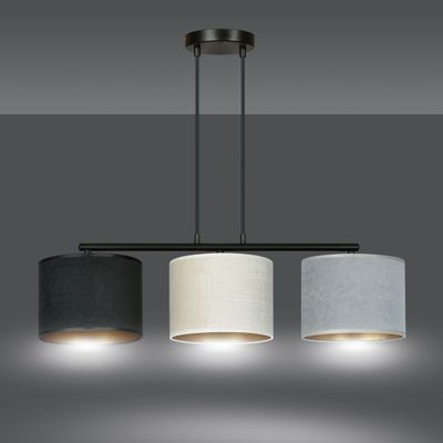 Emibig Lighting Taklampa HILDE 3 BL MIX