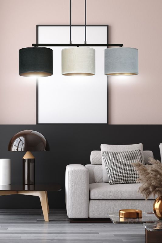 Emibig Lighting Taklampa HILDE 3 BL MIX