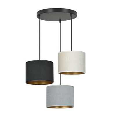 Emibig Lighting Taklampa HILDE 3 BL PREMIUM MIX