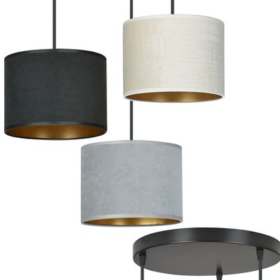 Emibig Lighting Taklampa HILDE 3 BL PREMIUM MIX