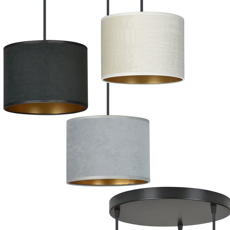 Emibig Lighting Taklampa HILDE 3 BL PREMIUM MIX