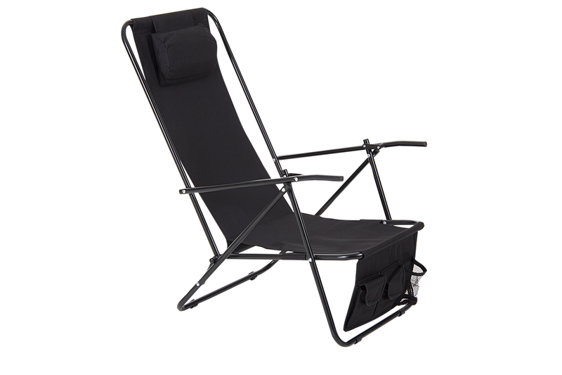 Brafab Colorado beach Stol Svart/Svart