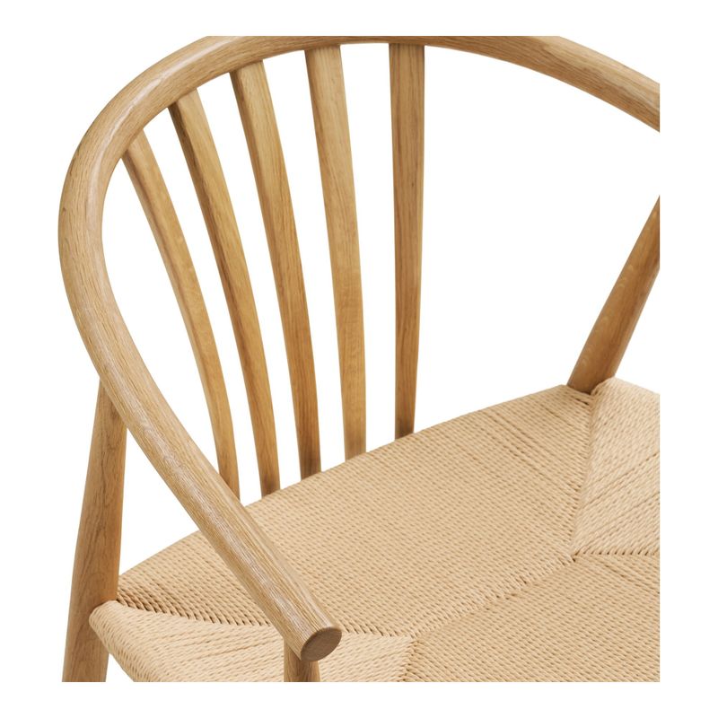 House Nordic Agustin Matstol - Naturrottingsits, ek, natur